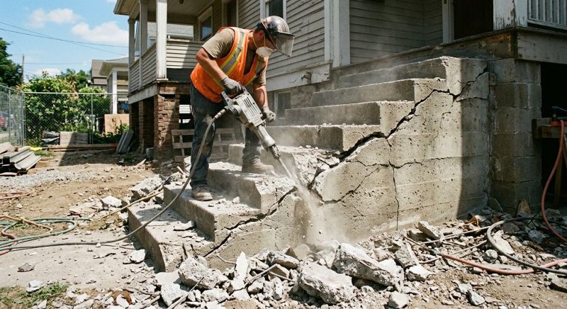 Walkway Removal in Sacramento, CA